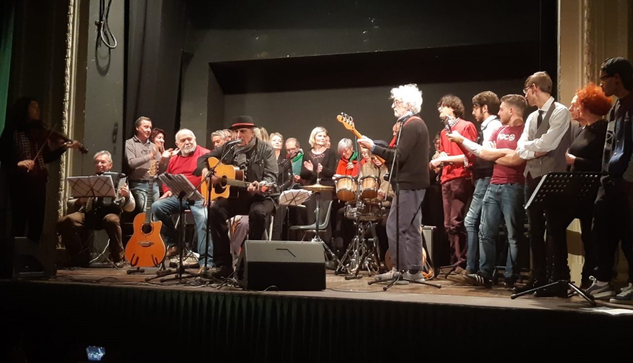 Bernocchi, parole e musica contro il razzismo FOTO e VIDEO