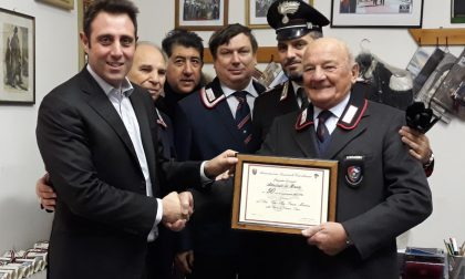 Carabinieri per sempre, attestati di fedeltà a Castano FOTO