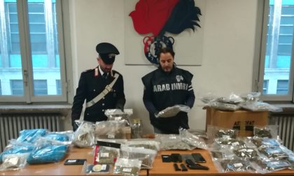 Due arresti a Saronno: sotto sequestro 9 chili di droga e una pistola