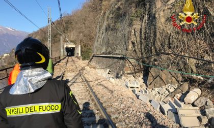 Frana a Maccagno: riaperta la Statale 394 VIDEO e FOTO