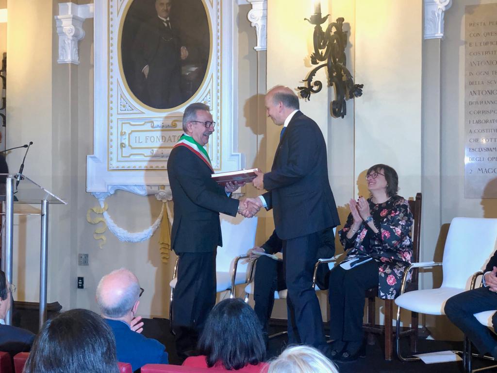 Centenario Bernocchi: via alle celebrazioni col ministro Bussetti