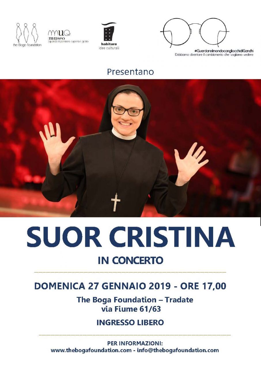 Suor Cristina ospite a Tradate
