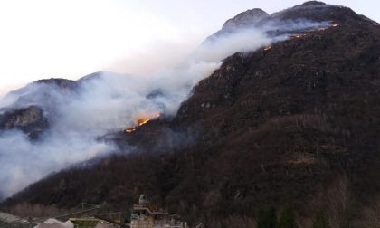 Incendi boschivi: situazione critica nel Comasco e non solo