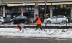 Neve a Varese: proseguono le operazioni di pulizia e salatura