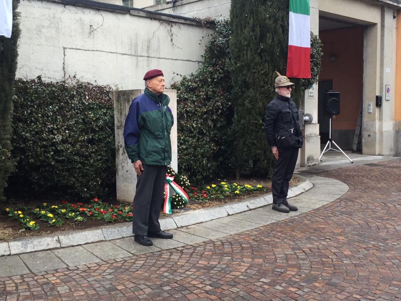 Saronno rende omaggio ai Martiri delle foibe