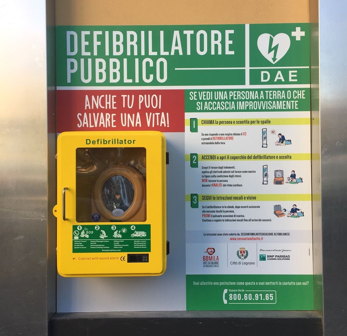 Nuovo defibrillatore per salvare vite