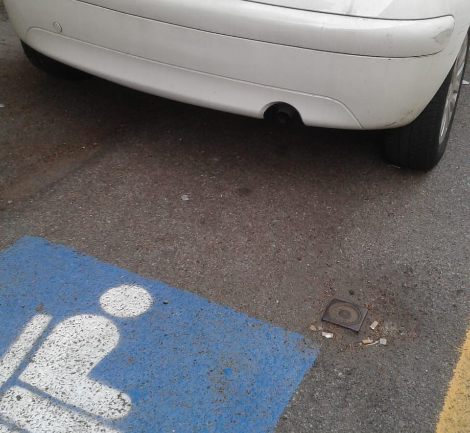 “Auto sul mio posto disabili ogni giorno, combatto contro la maleducazione”
