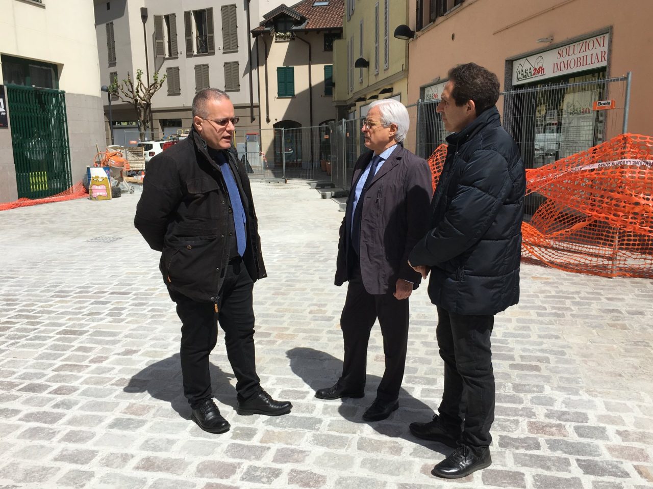 Conclusi i lavori d riqualifica di Vicolo del Caldo a Saronno