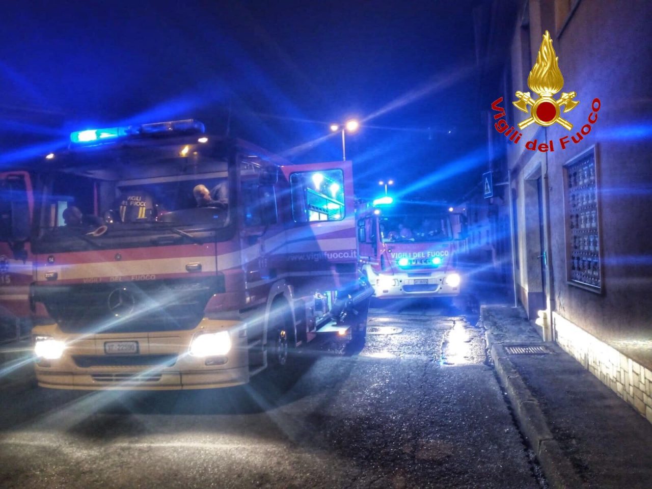 Esplosione a Crosio della Valle, quasi falso allarme: era un incendio