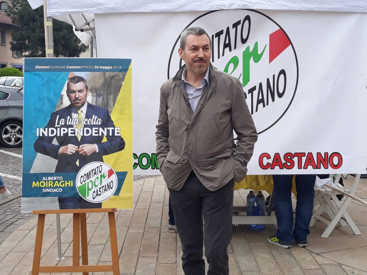Alberto Moiraghi candidato della lista civica Comitato per Castano