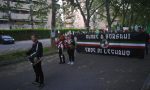 Corteo per Carlo Borsani sfila in città, contro presidio degli antifascisti FOTO e VIDEO