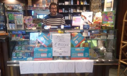 Vince un milione giocando un euro