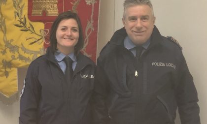 Nuova vigilessa in servizio a San Vittore Olona