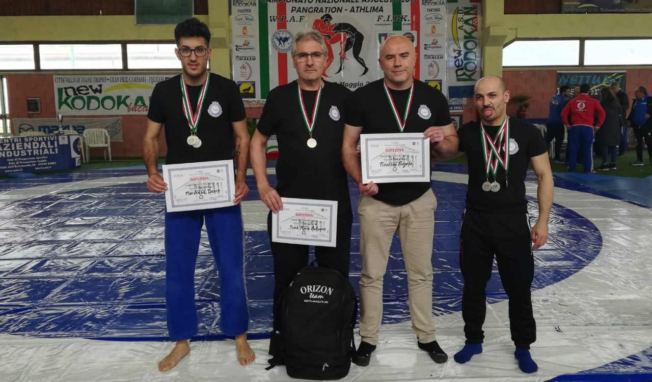 Campionati italiani assoluti di Pancrazio: successo per Busto Garolfo