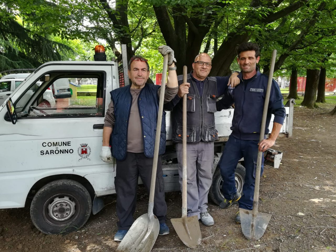 Recuperata un’area nel giardino dell’asilo di via Monte Santo FOTO