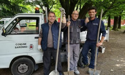 Recuperata un’area nel giardino dell’asilo di via Monte Santo FOTO