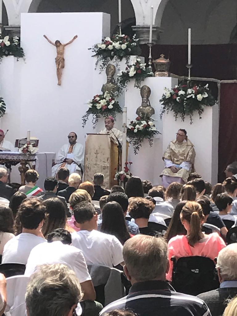 Il Collegio Rotondi festeggia 420 anni con l’Arcivescovo Delfini FOTO