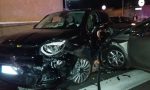 Incidente tra auto nella notte: 4 persone coinvolte - LE FOTO