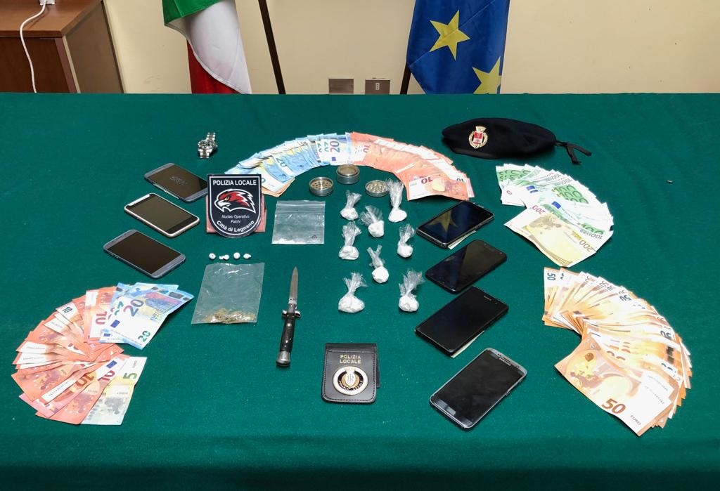 Spaccio di cocaina tra Legnano e Castellanza, due arresti