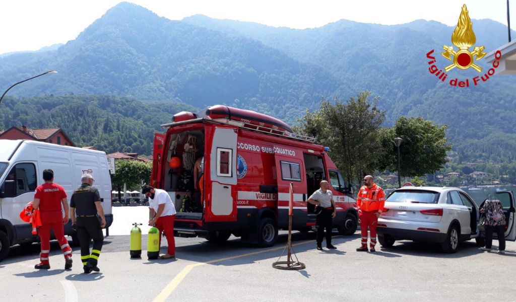 Si tuffa nel Lago Maggiore e scompare, trovato senza vita VIDEO e FOTO