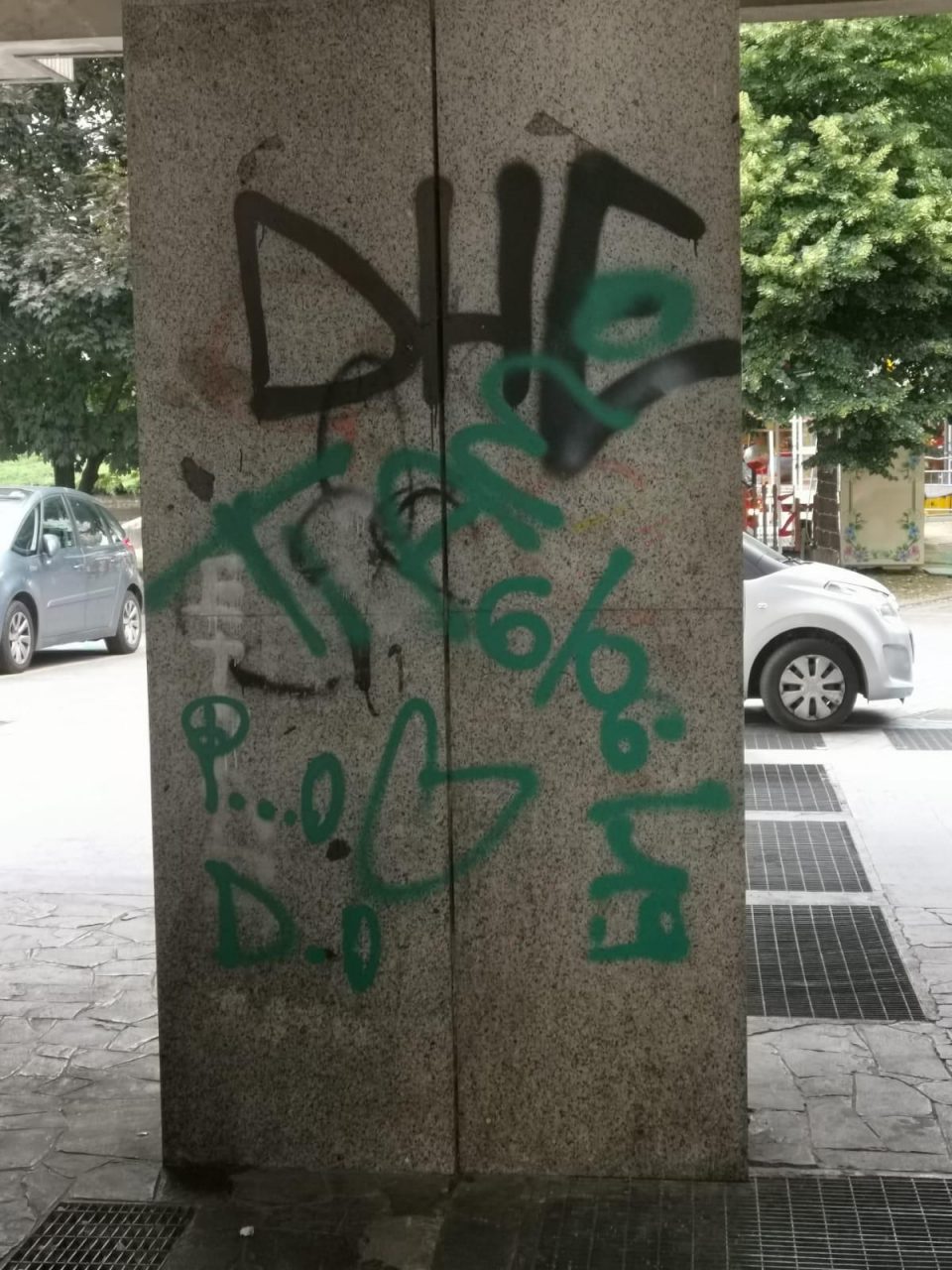 Imbrattamento, punito giovane writer a Saronno