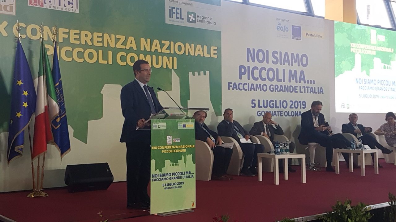 Conferenza Nazionale Piccoli Comuni, Candiani: “Facciamo ripartire gli investimenti”