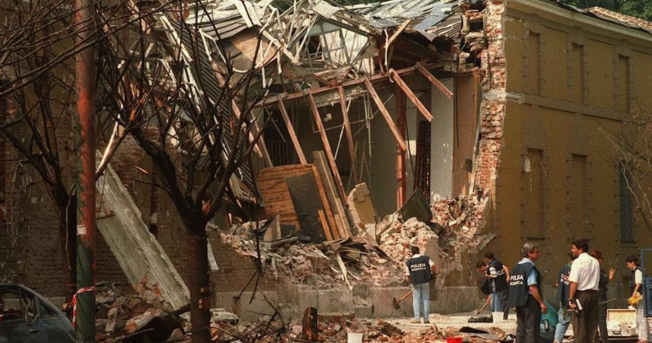 Strage di via Palestro, commemorazione dei Vigili del Fuoco di Legnano VIDEO