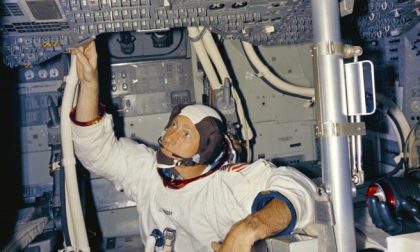 Dalla Luna a Tradate: ospite al Grassi Alfred Worden, astronauta dell'Apollo 15