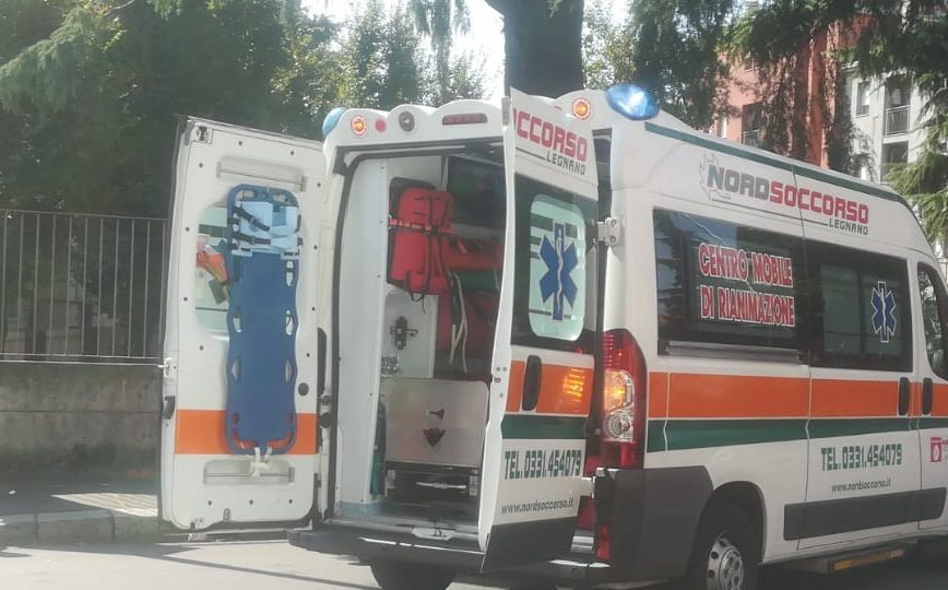 Grave malore sul Sempione a Legnano FOTO