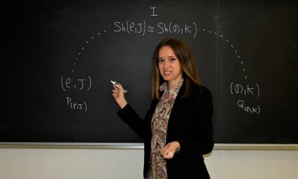 Olivia Caramello ottiene la Cattedra "Gelfand" di matematica dell’Ihes di Parigi