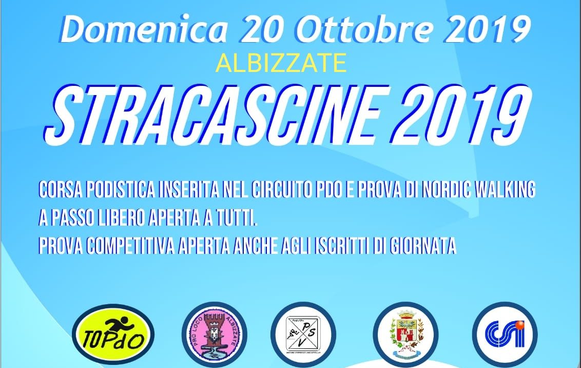 Piede d’Oro, al via domenica la Stracascine di Albizzate
