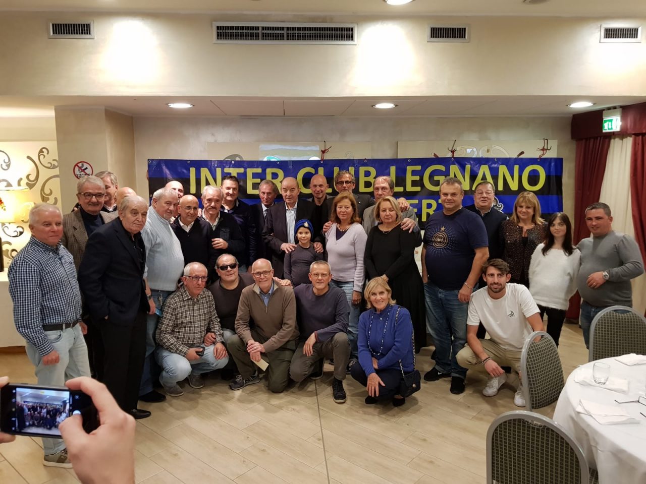 Mario Corso alla cena dell’Inter club di Legnano FOTO