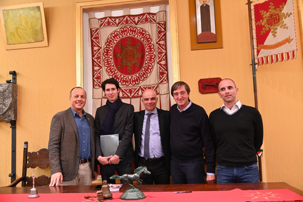 Fausto Coppi rivive al maniero biancorosso