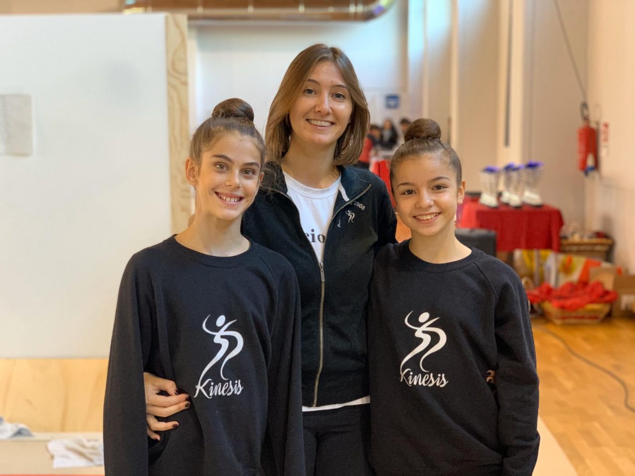 A 12 anni, Alessia Cucchetti si prepara per il Campionato Nazionale di ginnastica ritmica