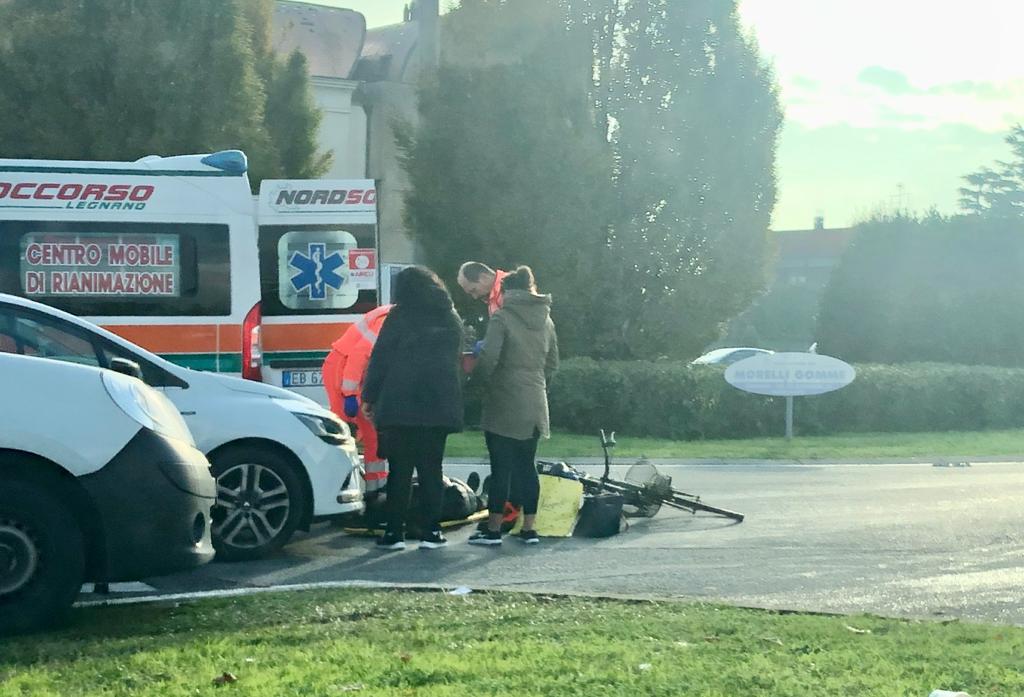 48enne investita in bici a Legnano FOTO