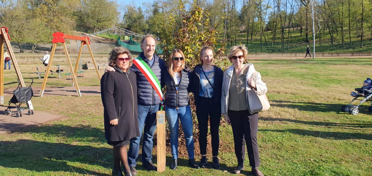 Albero dei nuovi nati al Parco degli Aironi