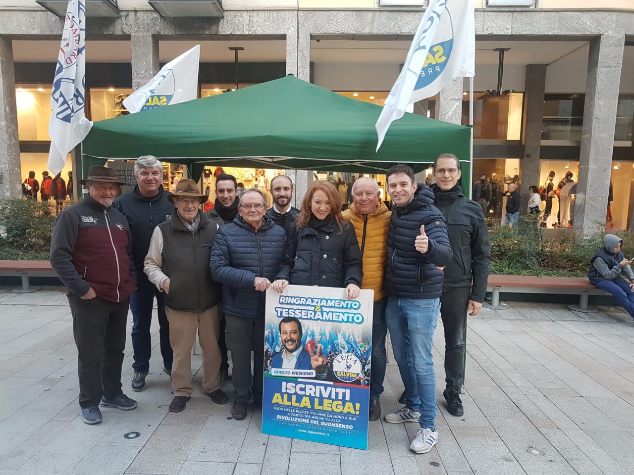 Lega in piazza a Legnano per l’autonomia