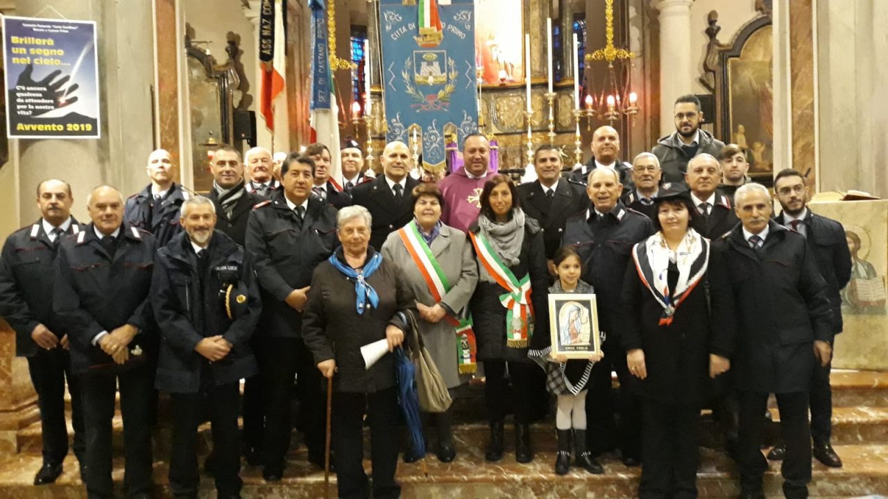 Virgo fidelis, l’Arma celebra la patrona a Castano Primo FOTO