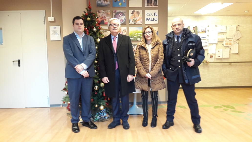 Gli auguri di Natale nelle Rsa cittadine FOTO