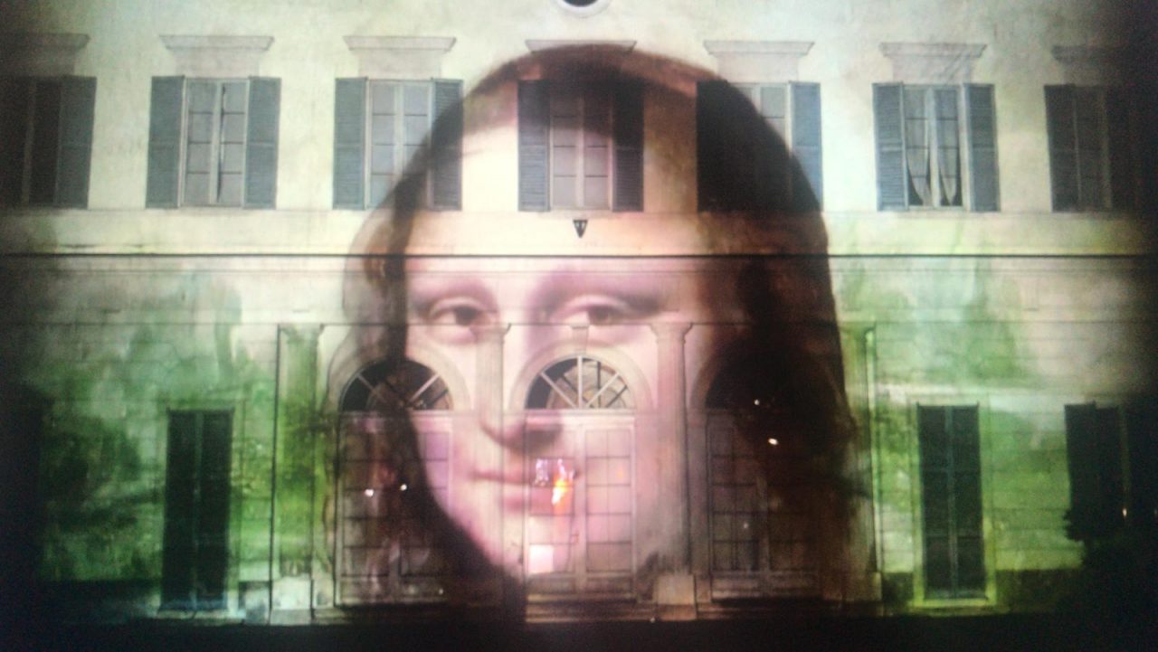 Le opere di Leonardo sulle facciate di Palazzo Brambilla: a Castellanza uno spettacolo unico in Italia