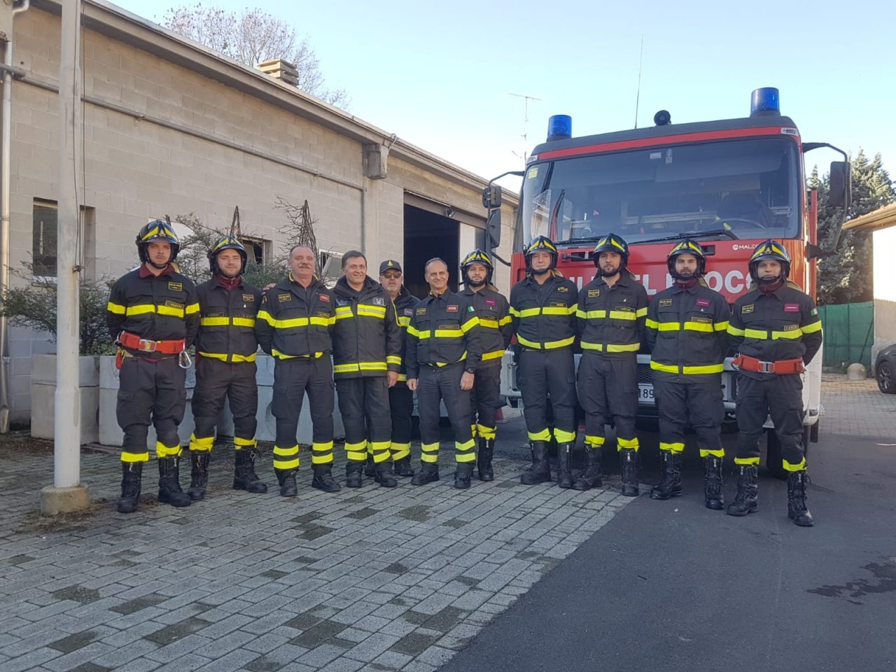 Vigili del Fuoco volontari: aperto il distaccamento di Tradate VIDEO E FOTO
