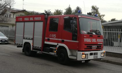 Fuga di gas a Castellanza, Vigili del Fuoco sul posto