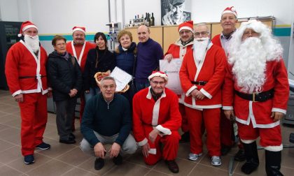 Babbo Natale "biker", dai Motoclub di Tradate al Granello di Cislago