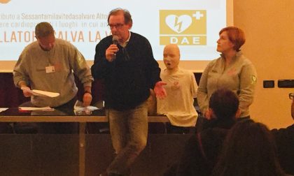 Uso del defibrillatore: formati 50 cittadini a Legnano FOTO