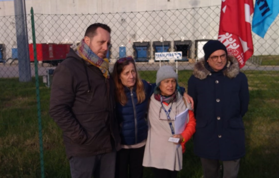 Panalpina, sciopero contro i licenziamenti FOTO