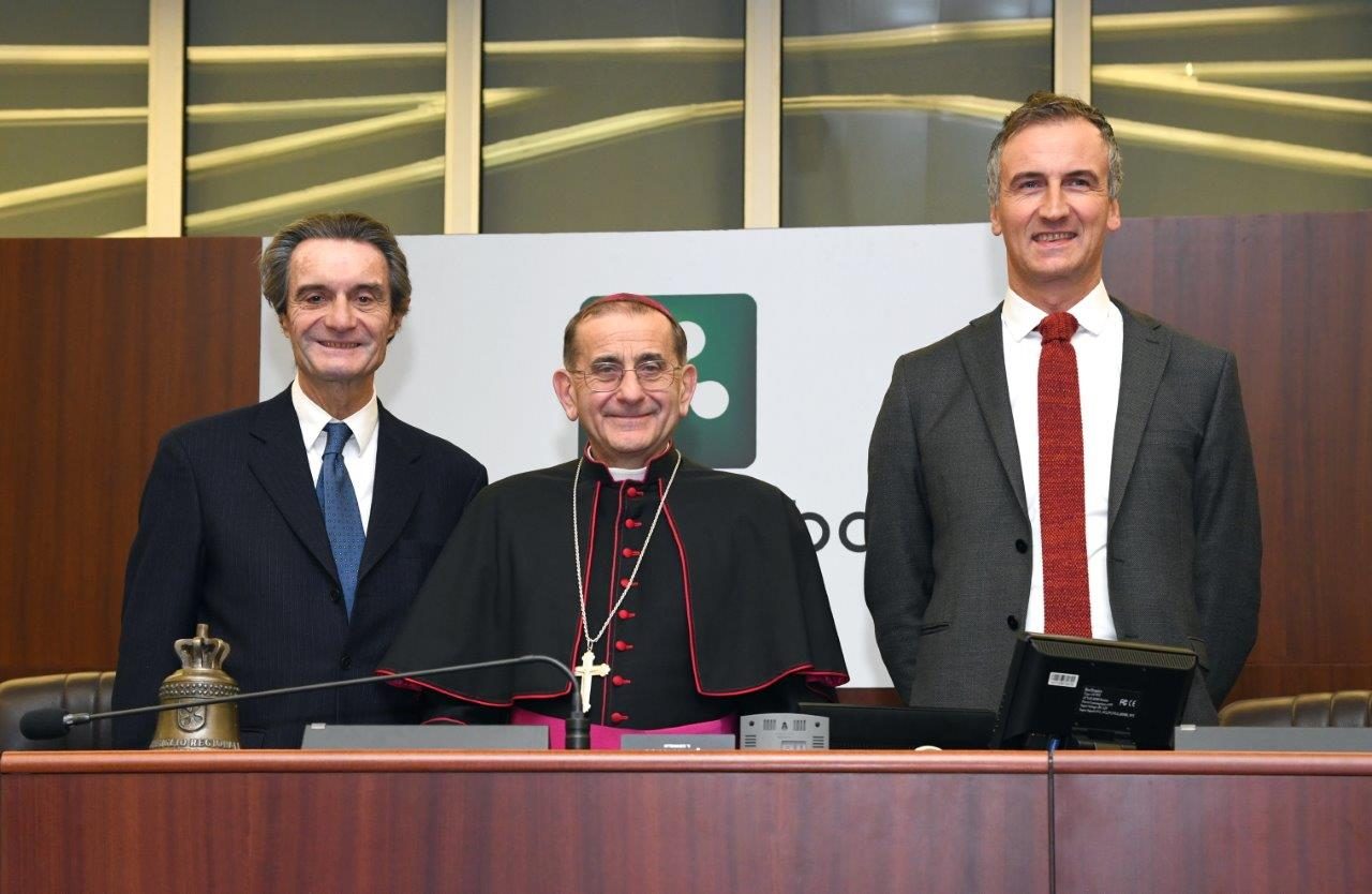L’Arcivescovo di Milano in Consiglio regionale: “Elogio all’umanesimo lombardo”