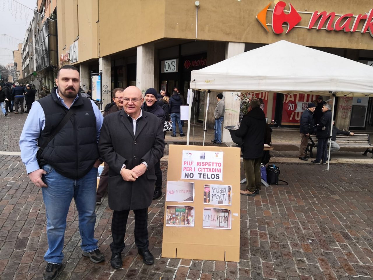 Saronno, raccolte 150 firme contro i Telos