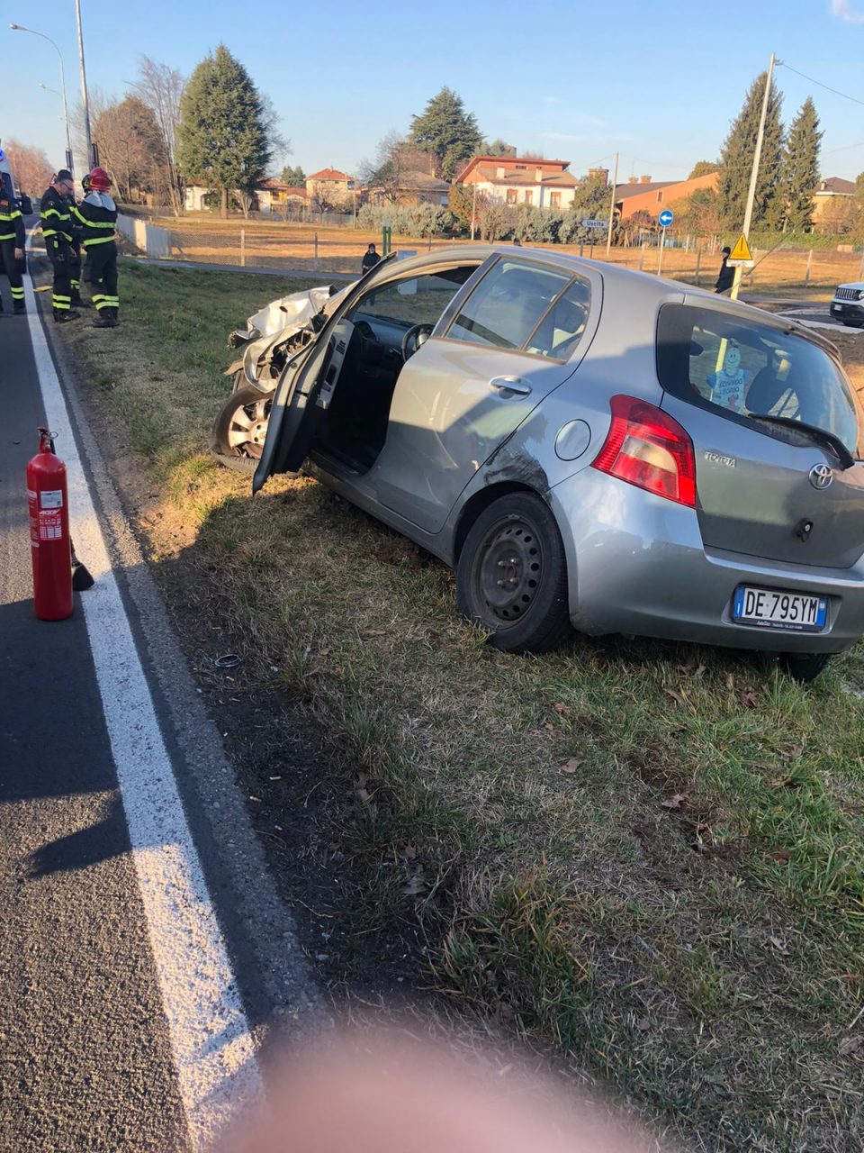 schianto a fagnano olona