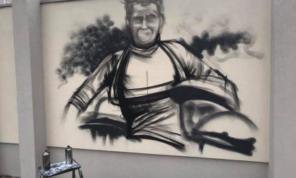 Un murales per Libero Ferrario a Parabiago