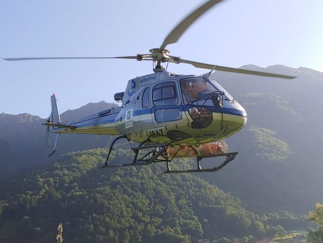 Escursionista varesina ferita recuperata ai Piani di Bobbio